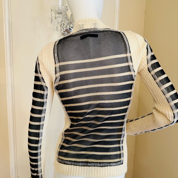 Jean-Paul Gaultier Knits Oatmeal Ribbed Knit - Picture 5 of 13
